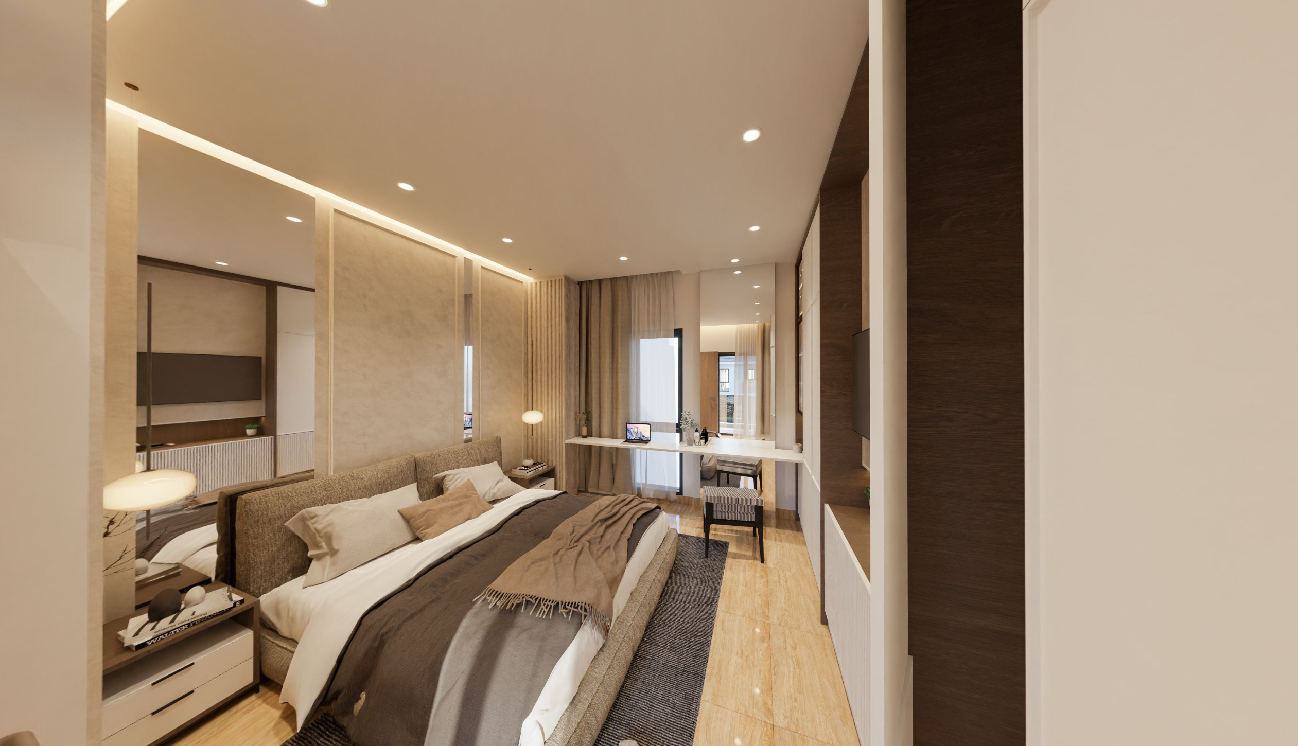 Type Basswood Griya Idola Residence- Master bedroom