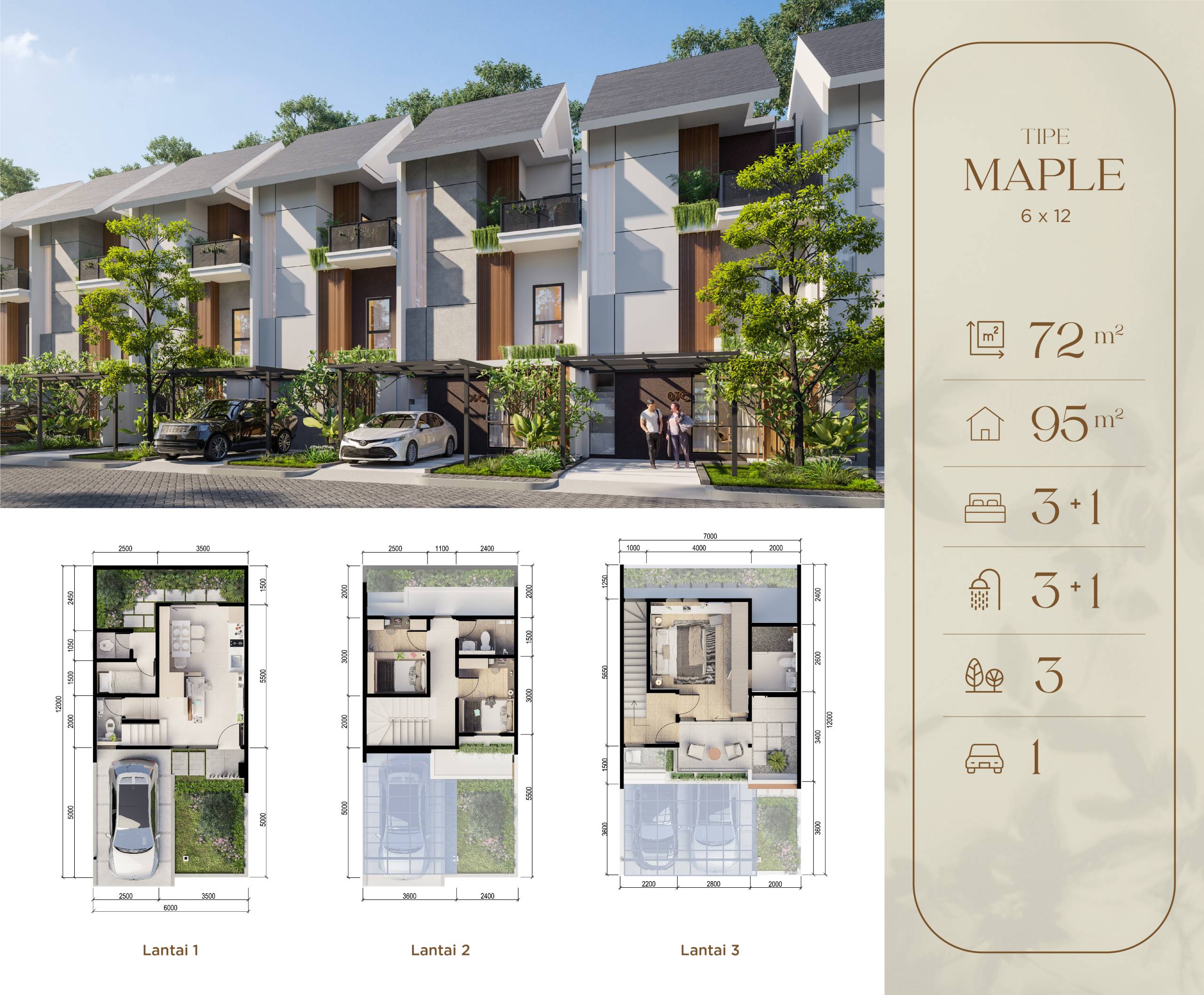 Maple Cluster Aspen Griya Idola Residence Tangerang
