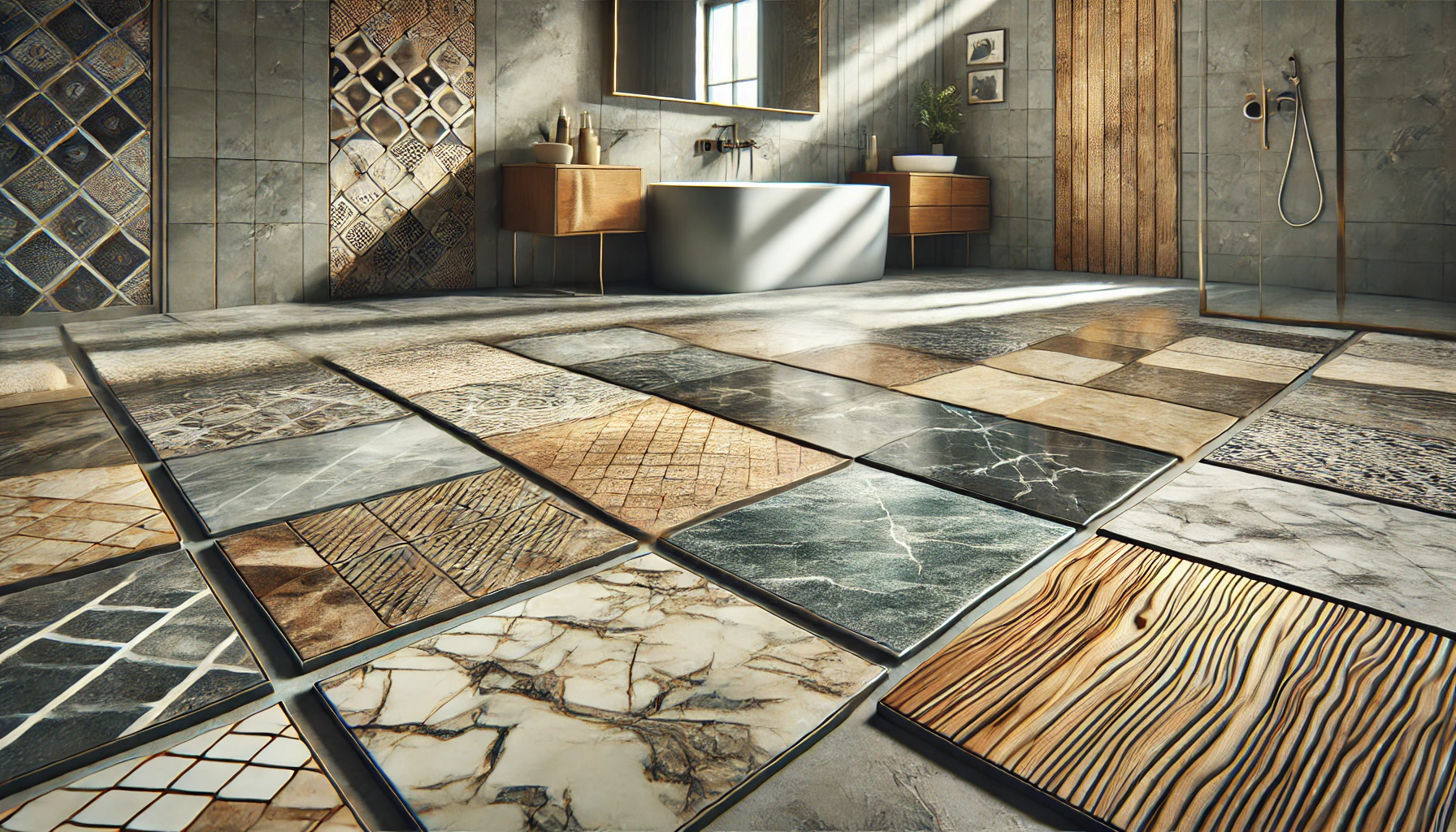 Desain Lantai Kamar Mandi yang Estetis untuk Rumah