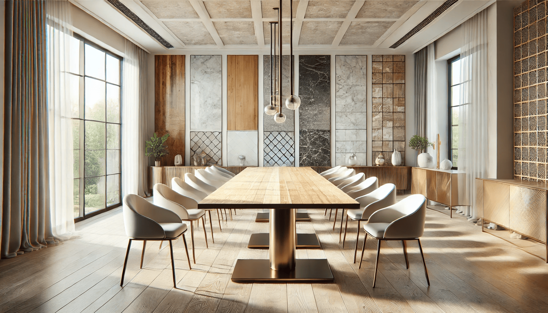 Material untuk meja makan